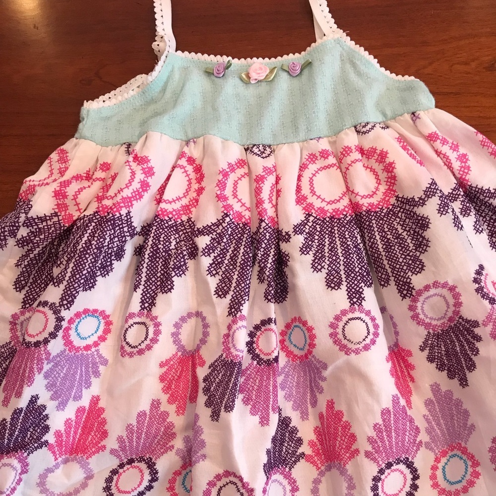 New**Little Mass**Pretty Summer Dress**Age 6 month - Picture 2 of 6